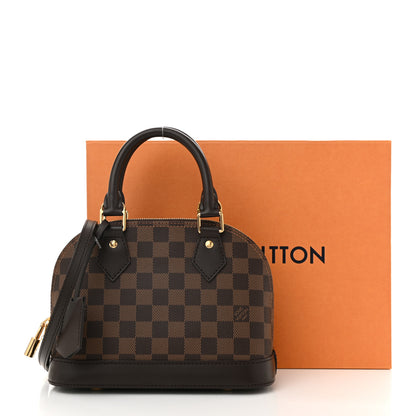 Louis Vuitton Damier Ebene Alma BB 10 of 10