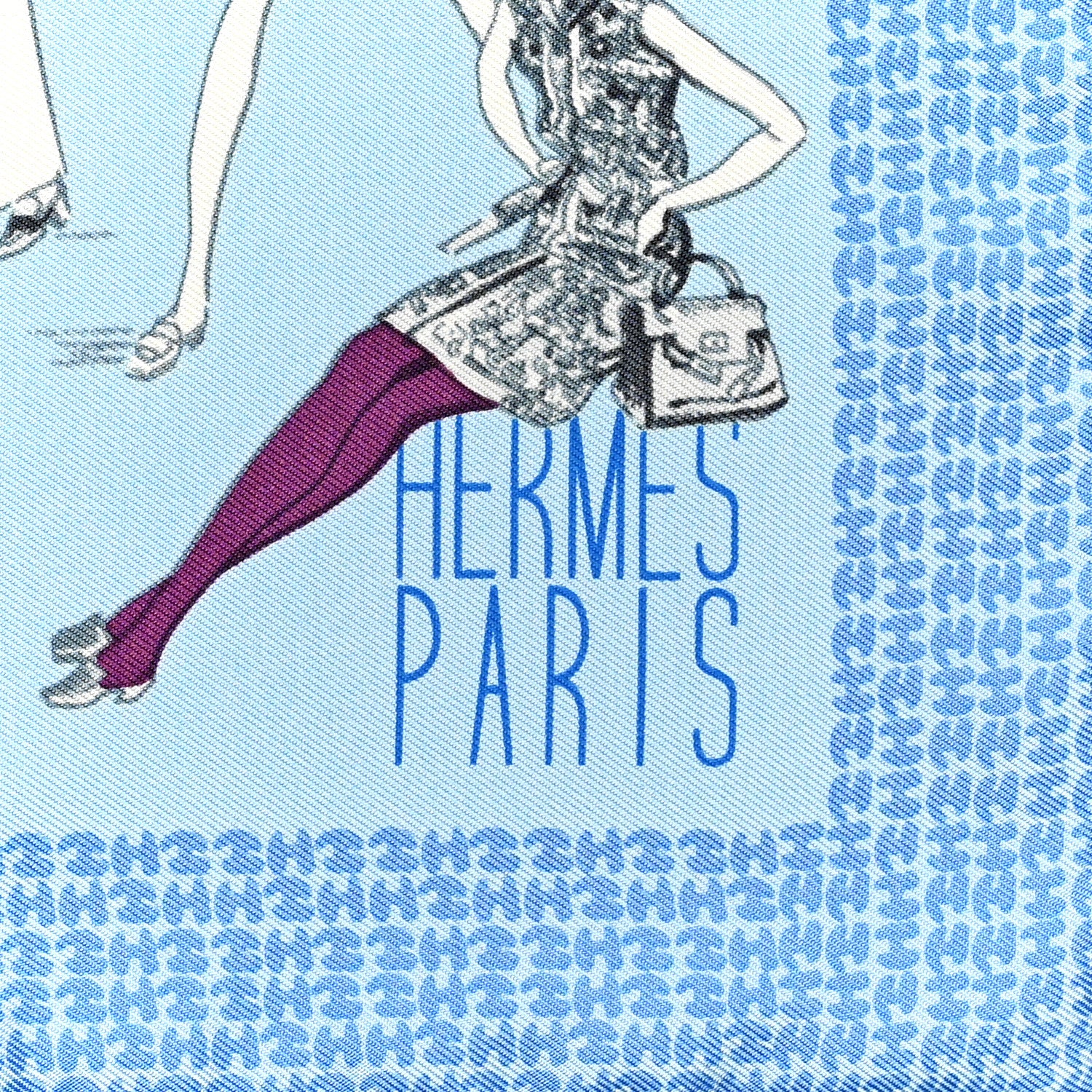 Hermes Silk Printemps Ete Automne Hiver Scarf 70 2 of 5