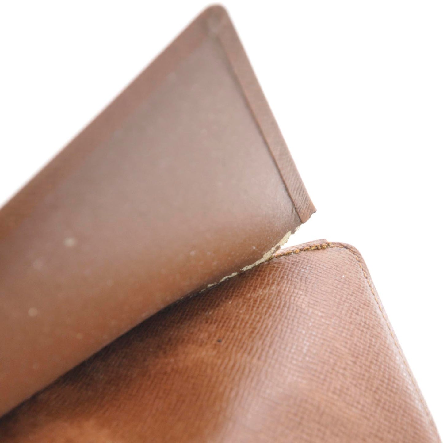 Monogram Checkbook Holder Wallet Cover