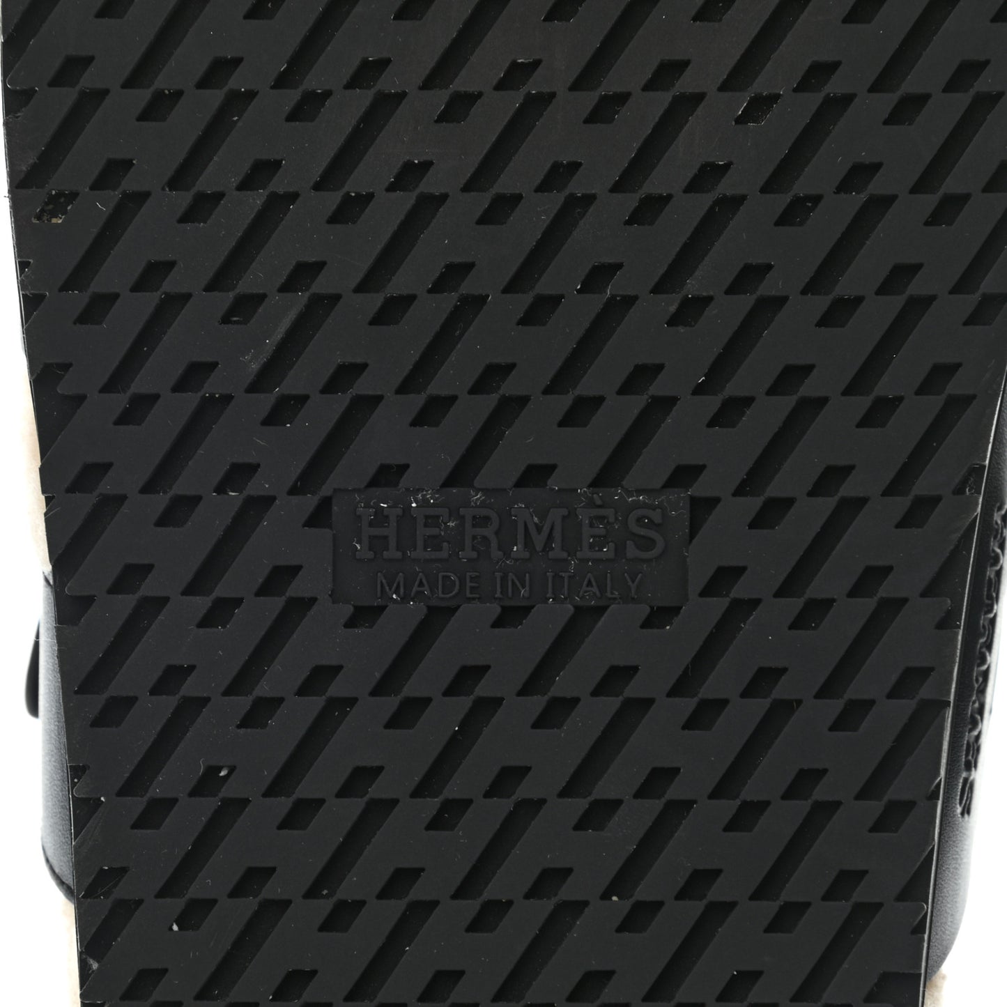 Veau Indios Woolskin Mens Chypre Sandals 42 Black Ecru