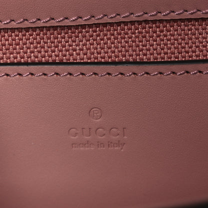 Gucci Calfskin GG Super Mini Shoulder Bag Pink 6 of 11