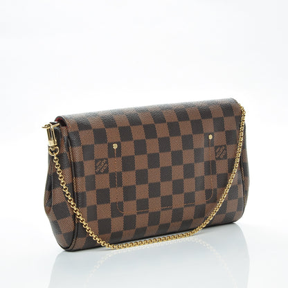 Louis Vuitton Damier Ebene Favorite MM 3 of 8