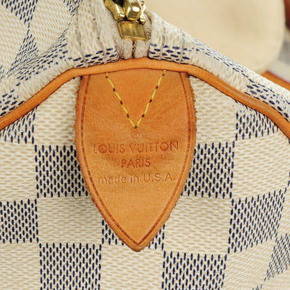 Louis Vuitton Damier Azur Speedy 35 8 of 9