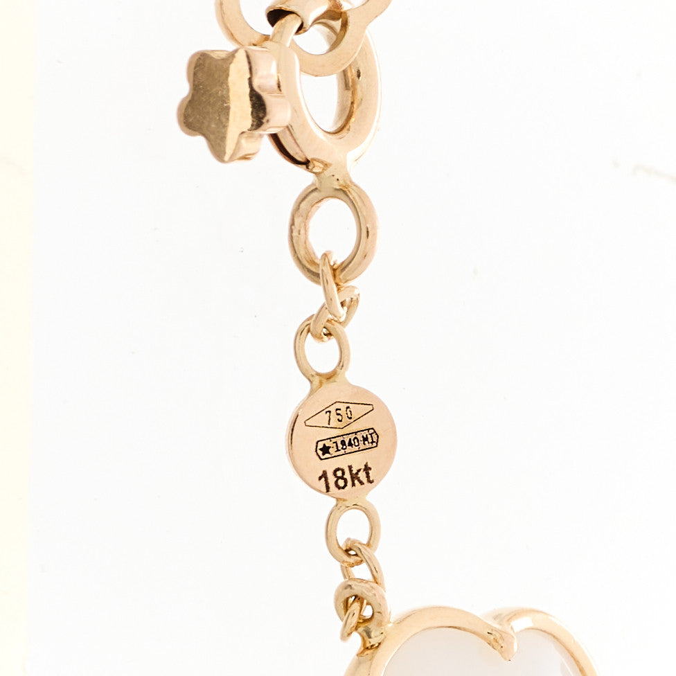 Pasquale Bruni 18K Rose Gold Diamond Multi Stone Petit Joli Bracelet 2 of 3