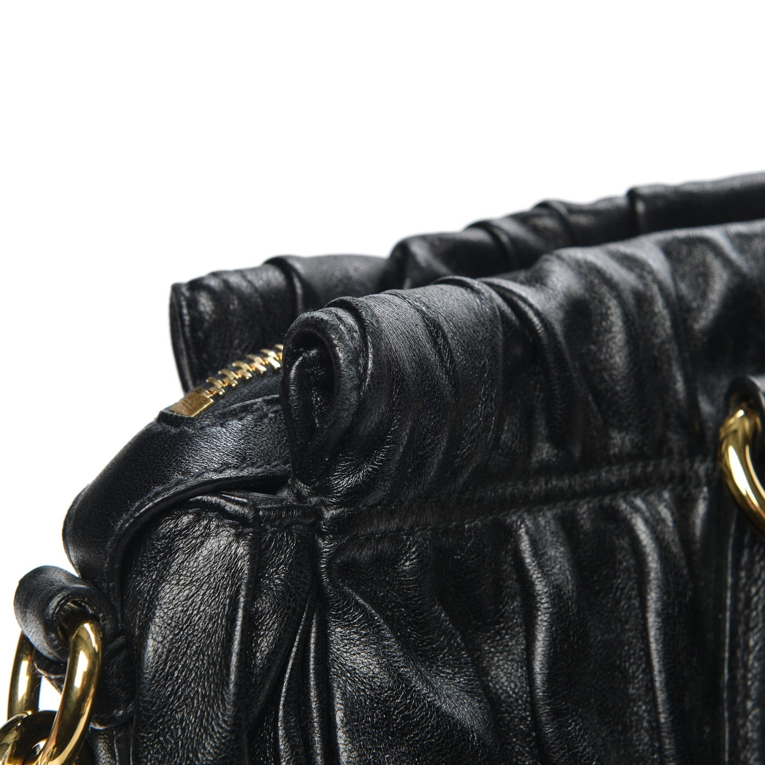 Prada Nappa Gaufre Tote Nero Black 9 of 9