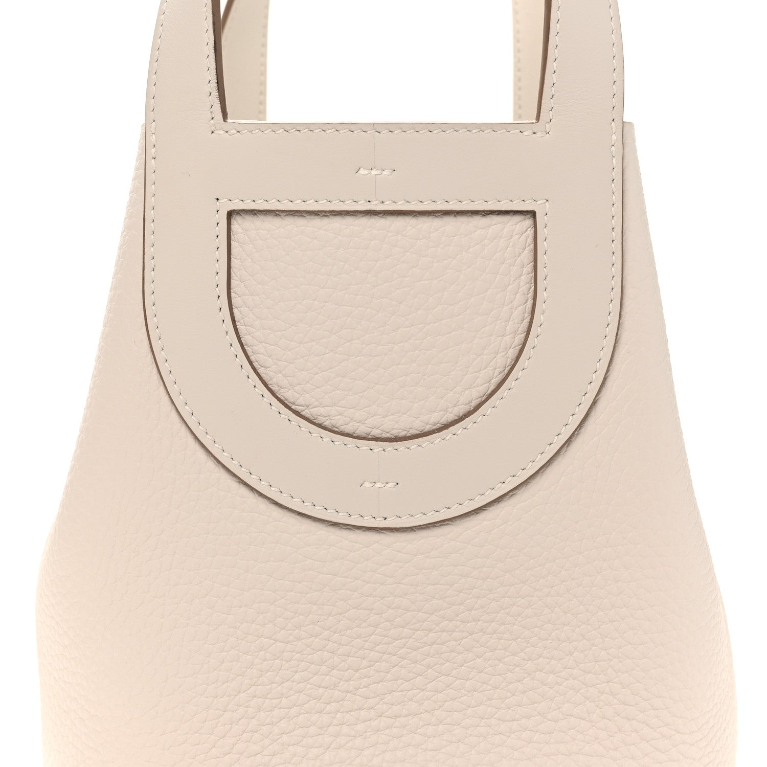 Hermes Taurillon Clemence Swift In-The-Loop 18 Bag Gris Pale 8 of 10