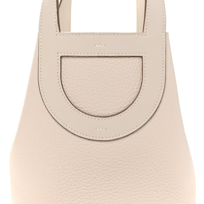Hermes Taurillon Clemence Swift In-The-Loop 18 Bag Gris Pale 8 of 10