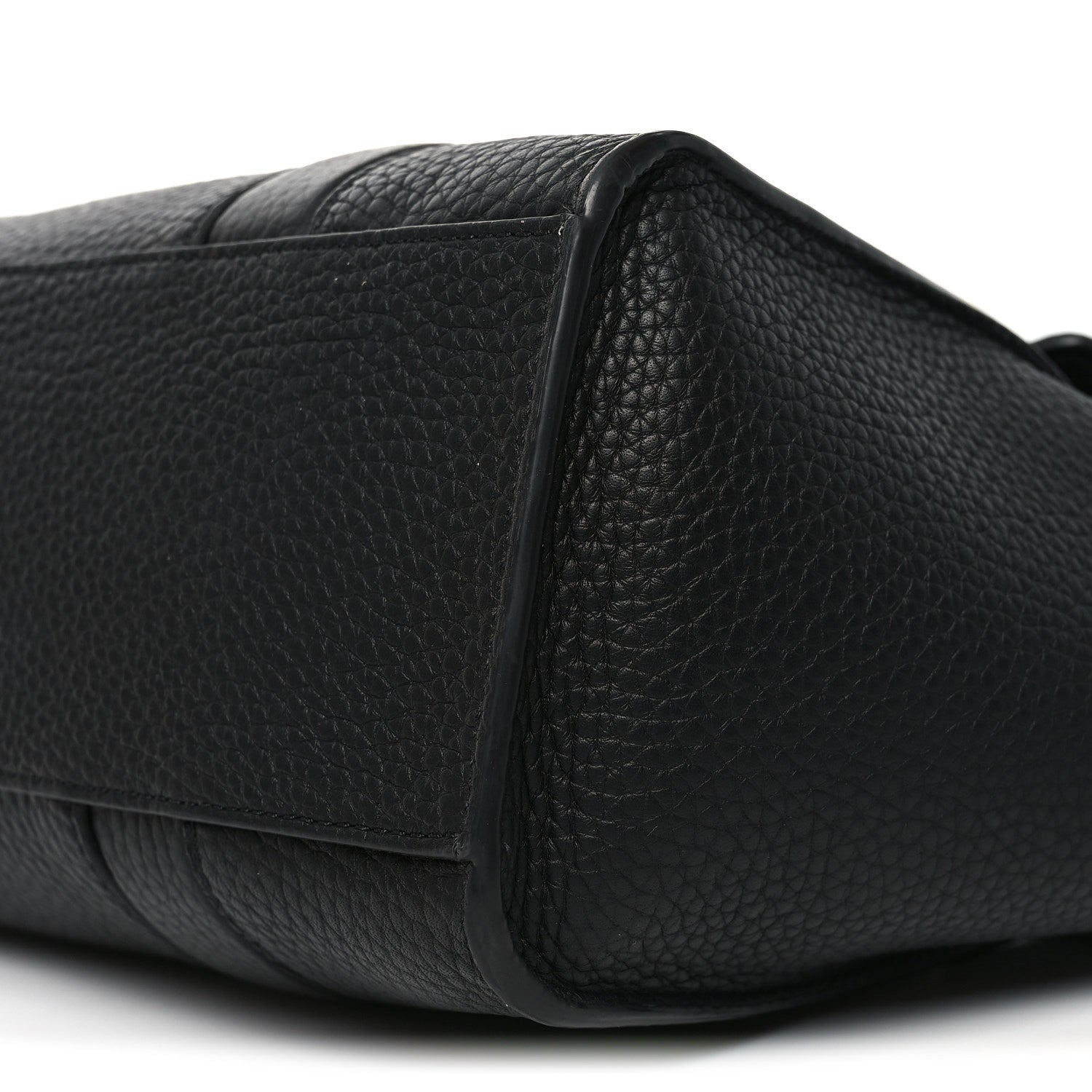 Mulberry Heavy Grain Small Soft Bayswater Satchel Black 8 of 8