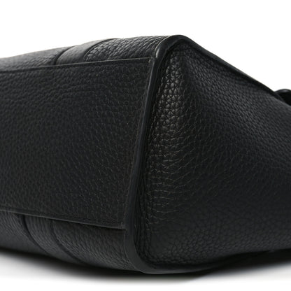 Mulberry Heavy Grain Small Soft Bayswater Satchel Black 8 of 8
