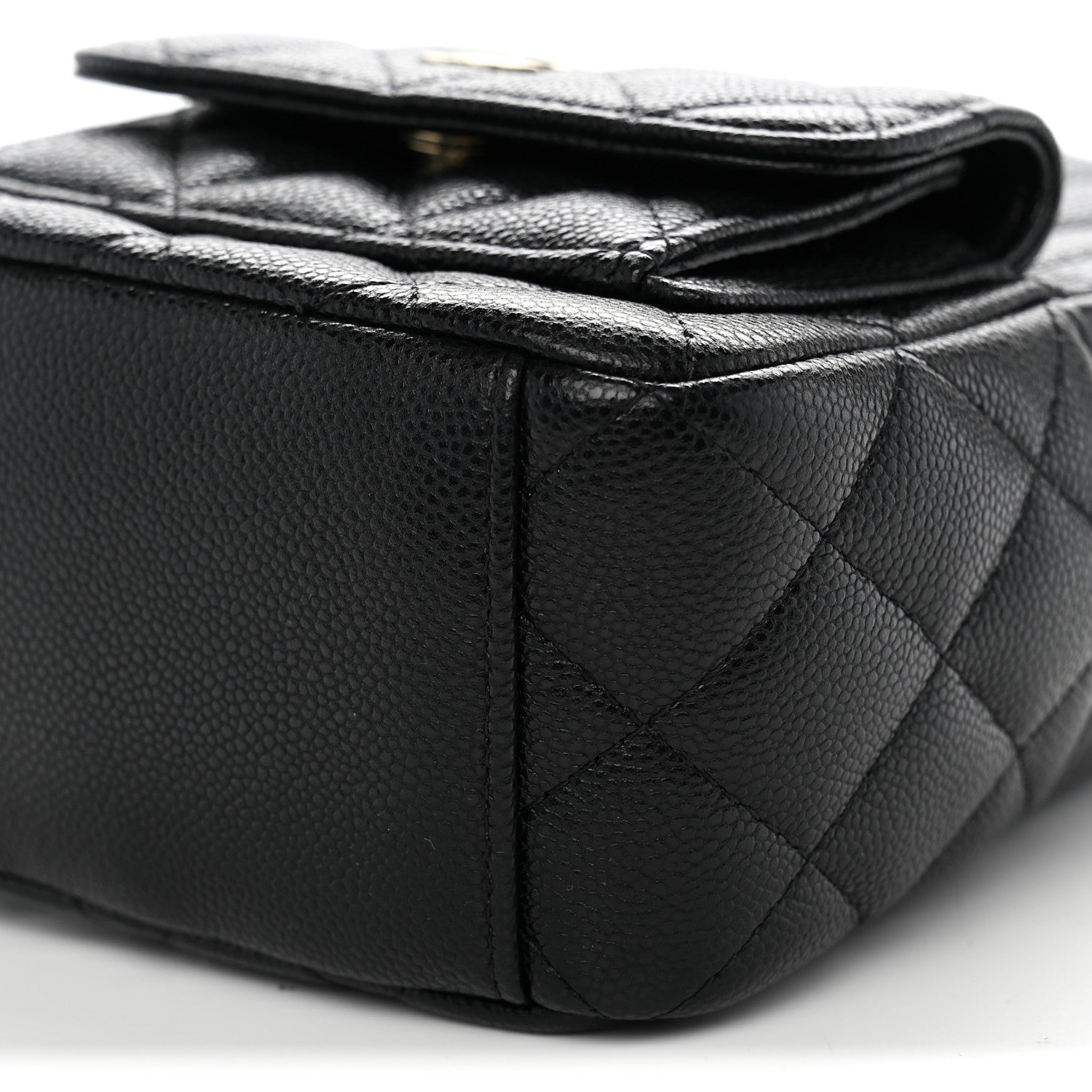 Chanel Caviar Quilted CC Mini Classic Backpack Black 9 of 10