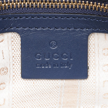 Gucci Hilary Lux Bright Diamante Top Handle Bag Classic Marine 7 of 8