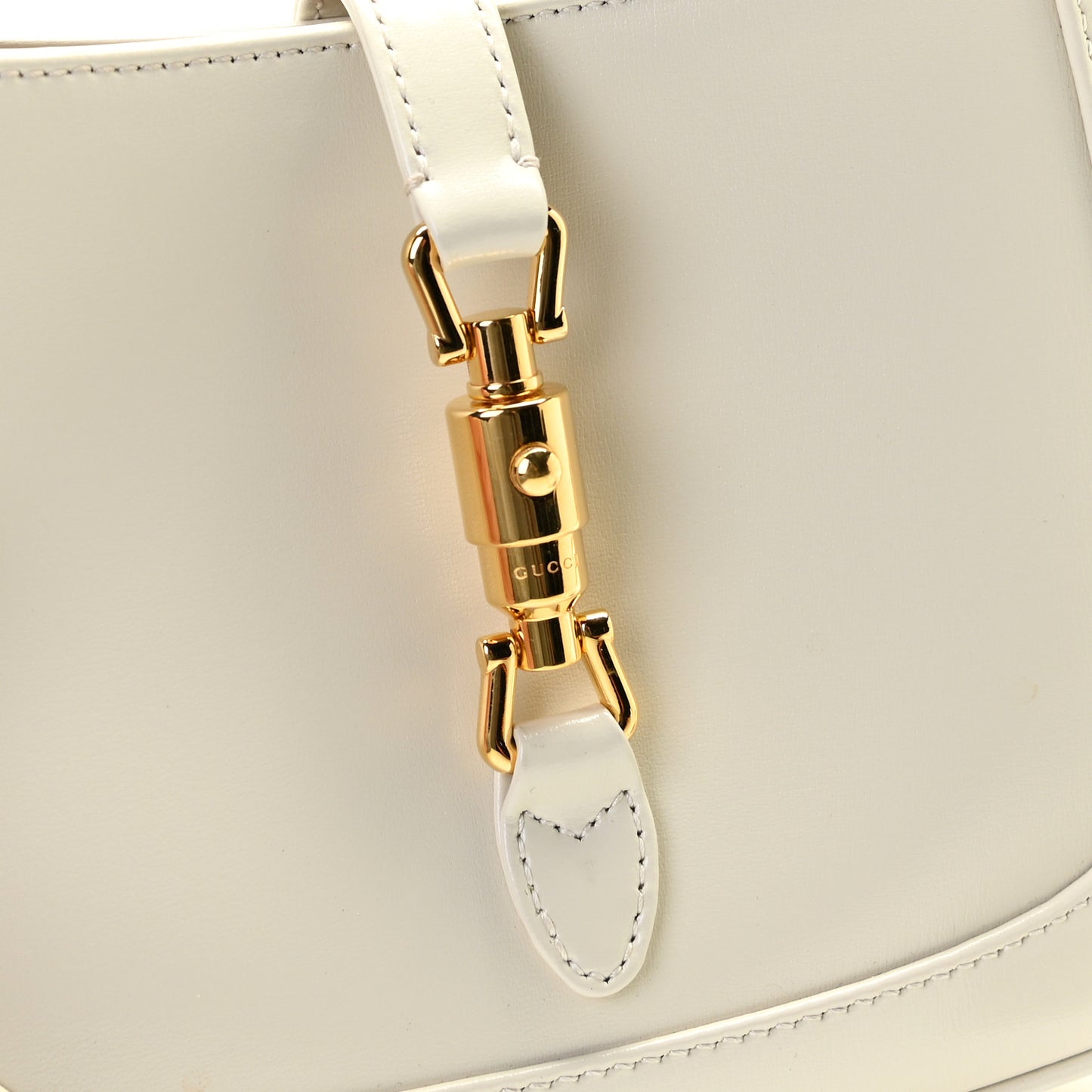Boarded Dyana Lux Calfskin Mini Jackie 1961 Hobo Mystic White