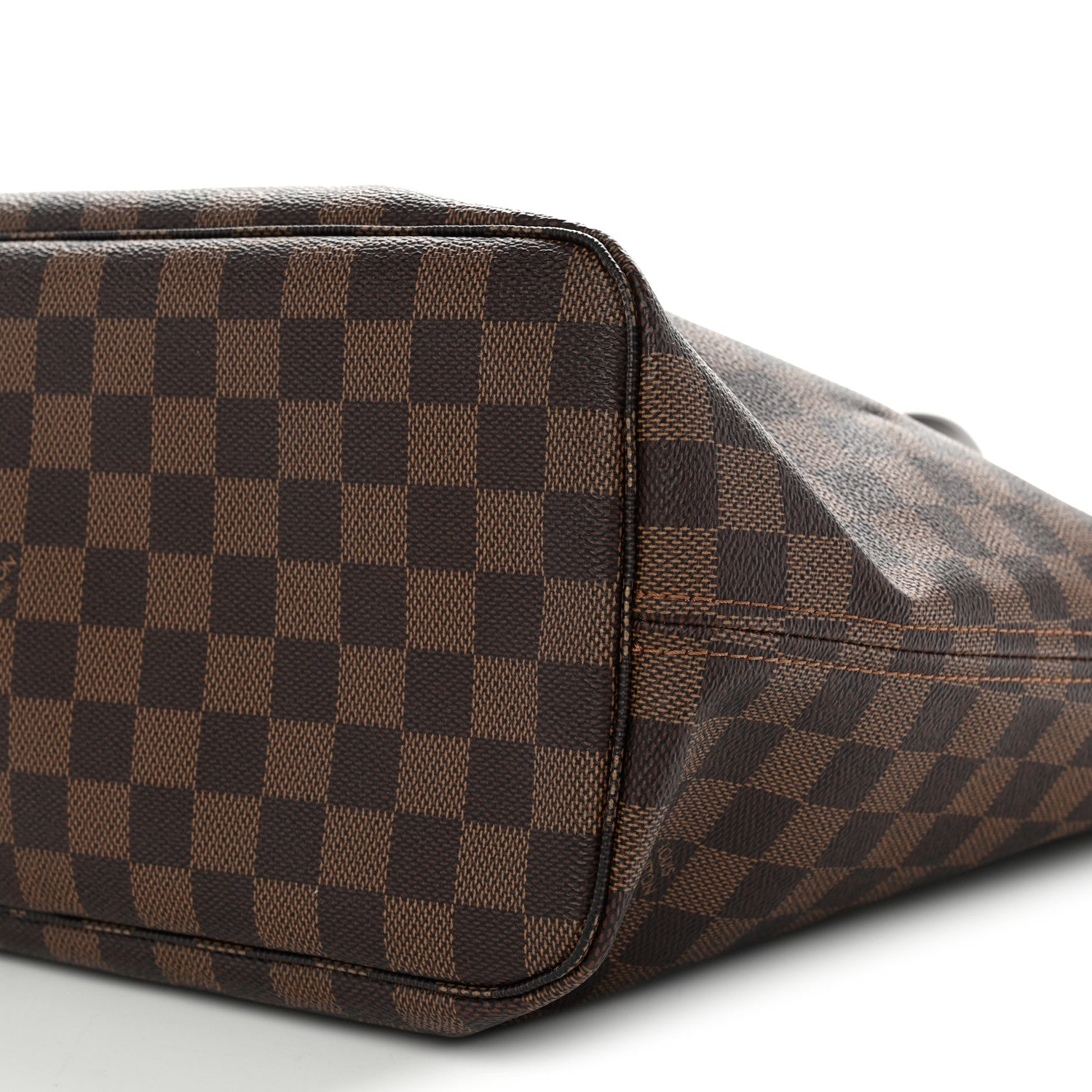 Louis Vuitton Damier Ebene Neo Neverfull MM Rose Ballerine 10 of 12