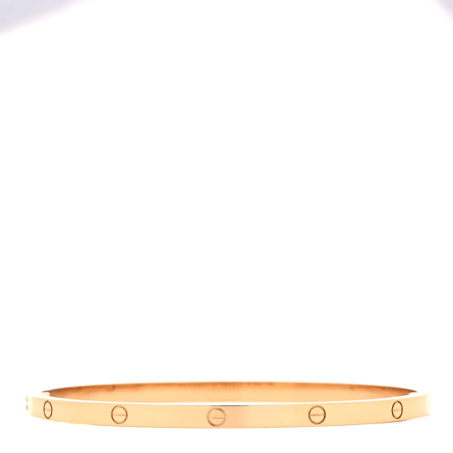 18K Yellow Gold Small LOVE Bracelet 18