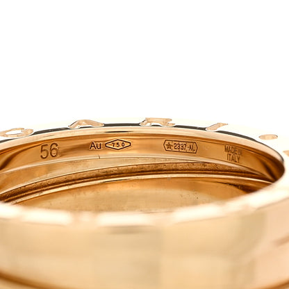 Bulgari 18K Yellow Gold B.Zero1 Three-Band Ring 56 7.5 4 of 4