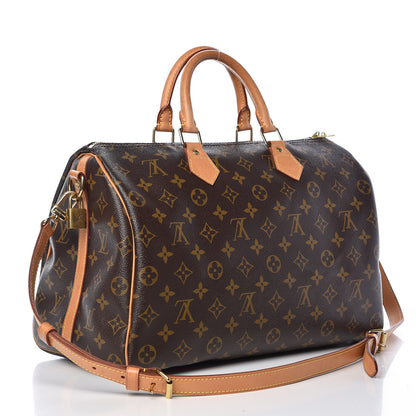 Louis Vuitton Monogram Speedy Bandouliere 35 3 of 12