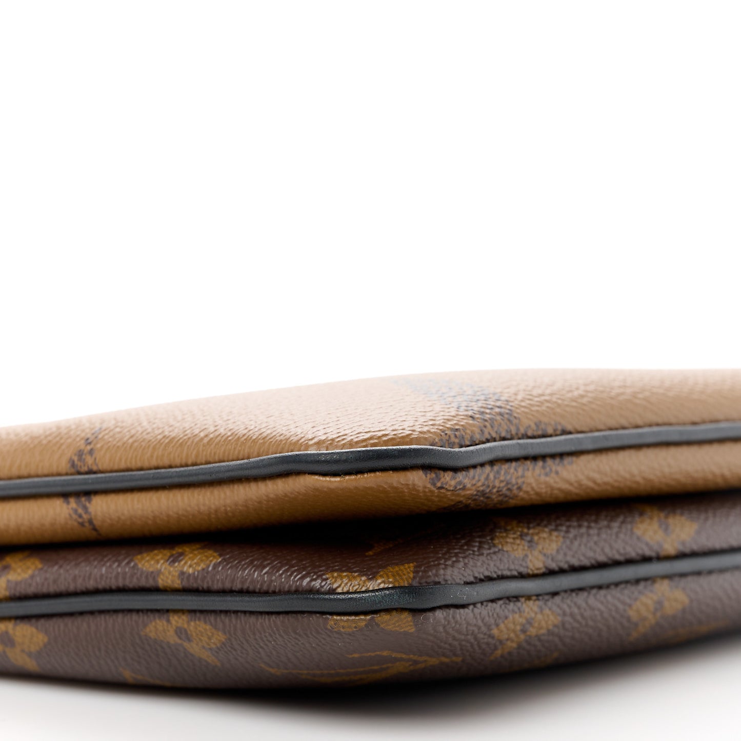 Reverse Monogram Giant Double Zip Pochette