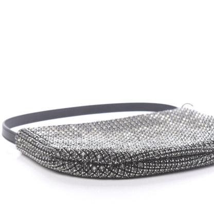 Alexander Wang Mesh Crystal Wanglock Fortune Cookie Bag Black 7 of 10
