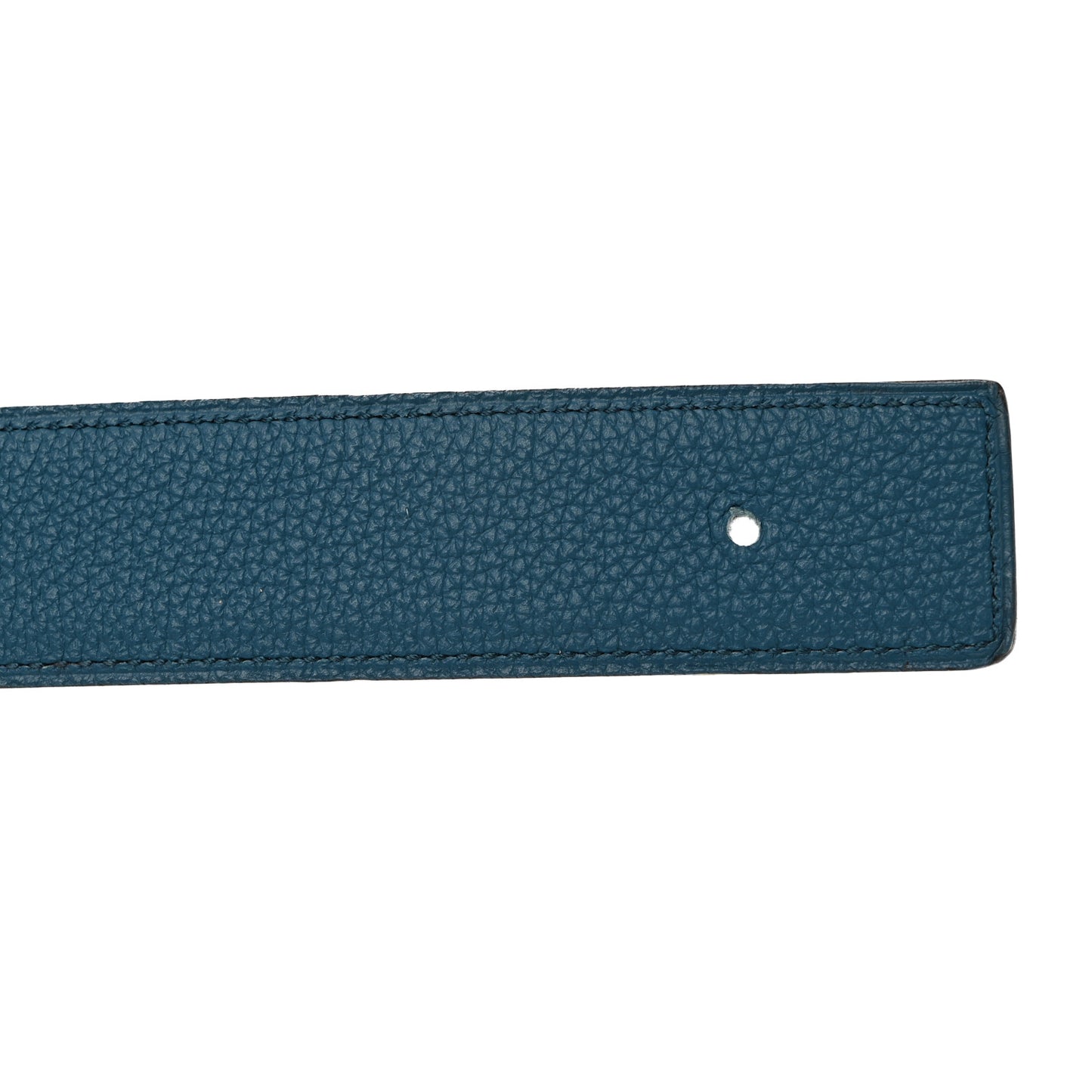 Box Togo 32mm Belt Strap 90 Chocolate Bleu Izmir