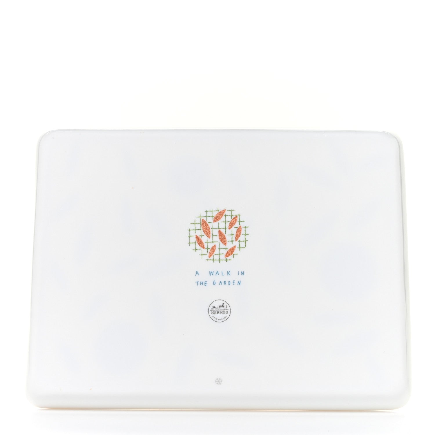 Hermes Porcelain Small A Walk In The Garden Tray 2 of 3