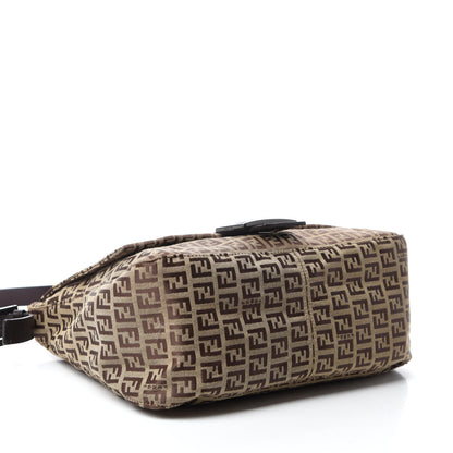 Fendi Zucchino Mama Baguette Dark Brown 4 of 9