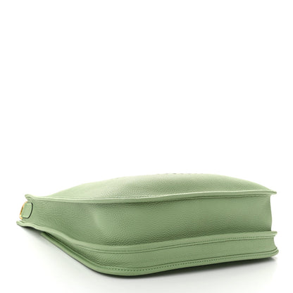 Hermes Taurillon Maurice Evelyne III PM Vert Criquet 4 of 10