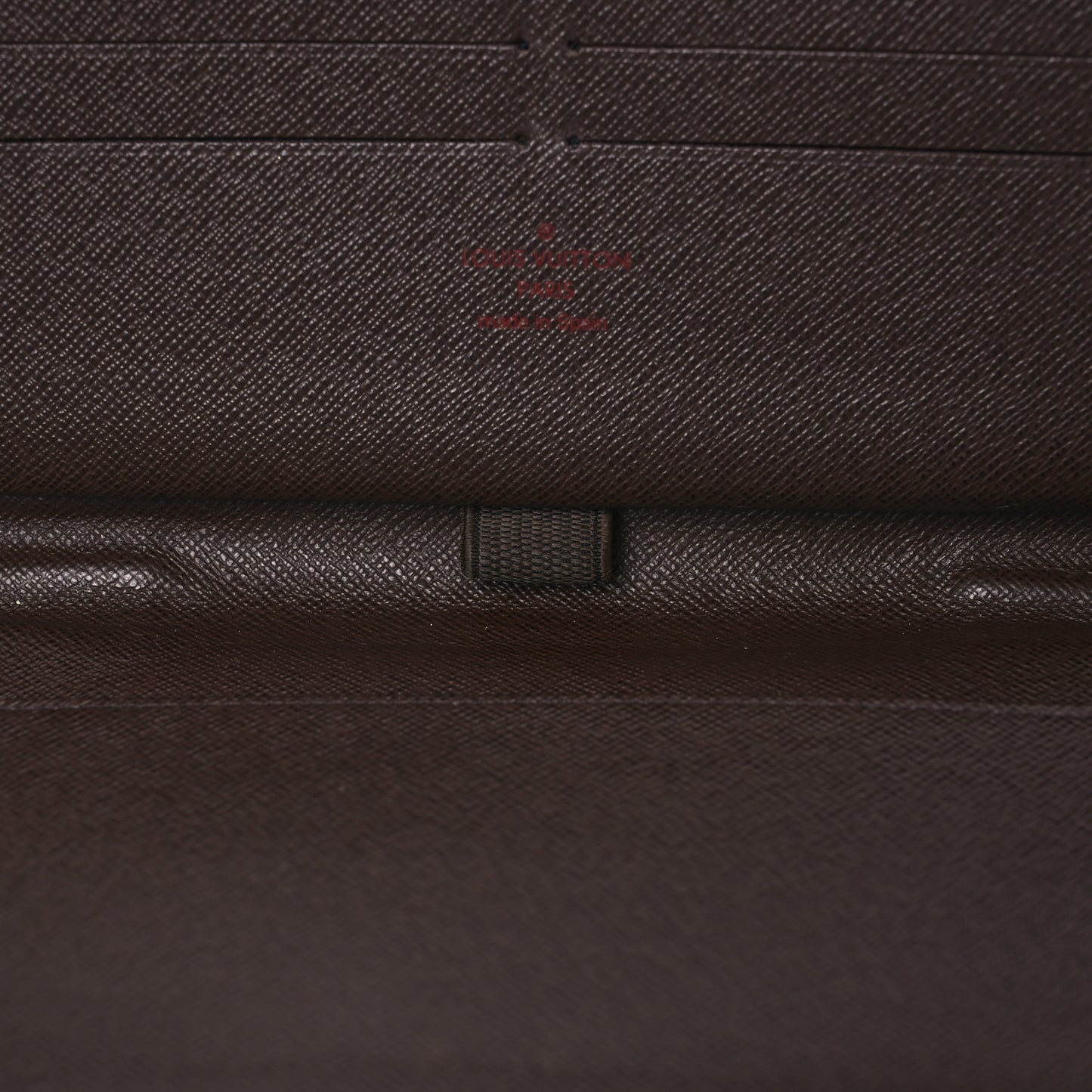 Damier Ebene Zippy Organizer Wallet