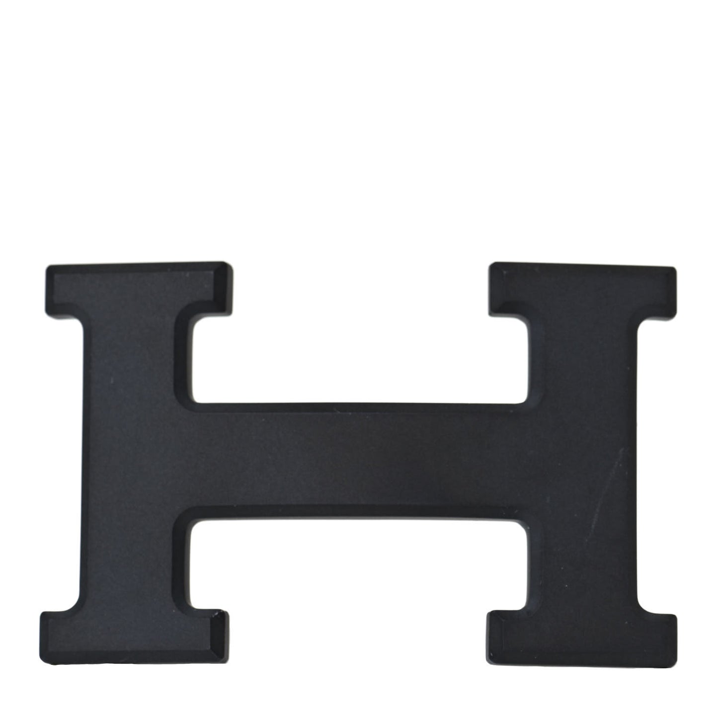 PVD Plated 32mm H Belt Buckle Black