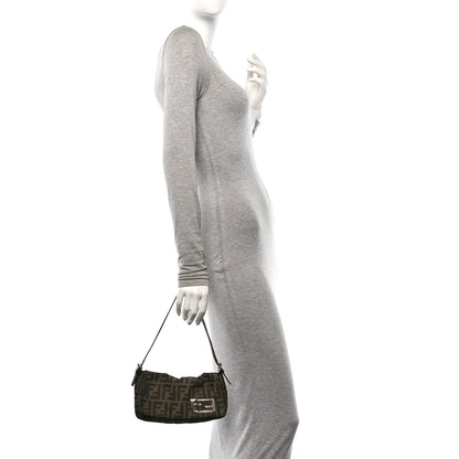 Fendi Zucca Baguette Shoulder Bag Tobacco 2 of 10