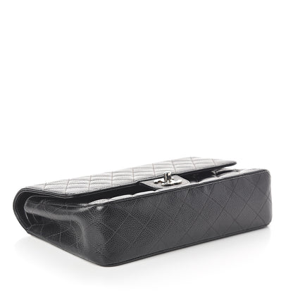 Chanel Caviar Quilted Medium Double Flap Black 3 of 12