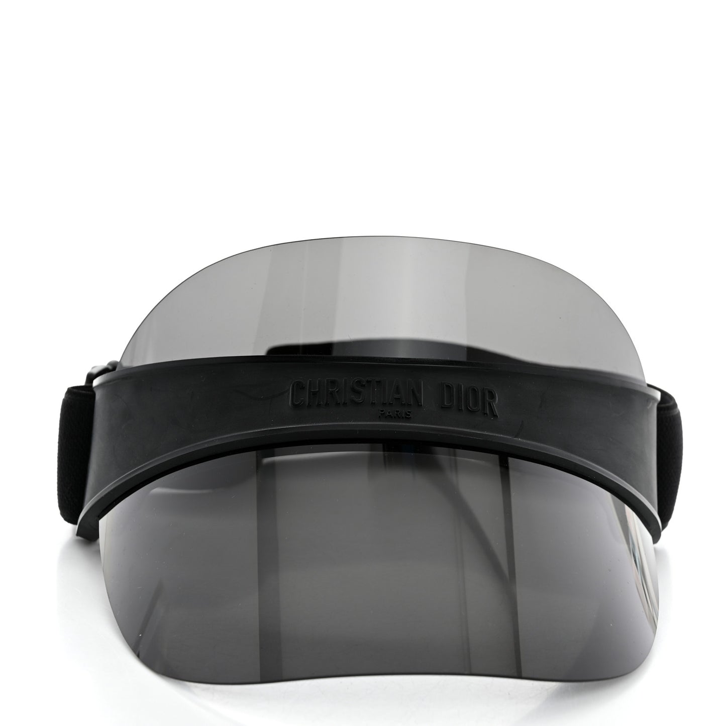 Mirrored DiorClubV1U Sun Visor Black