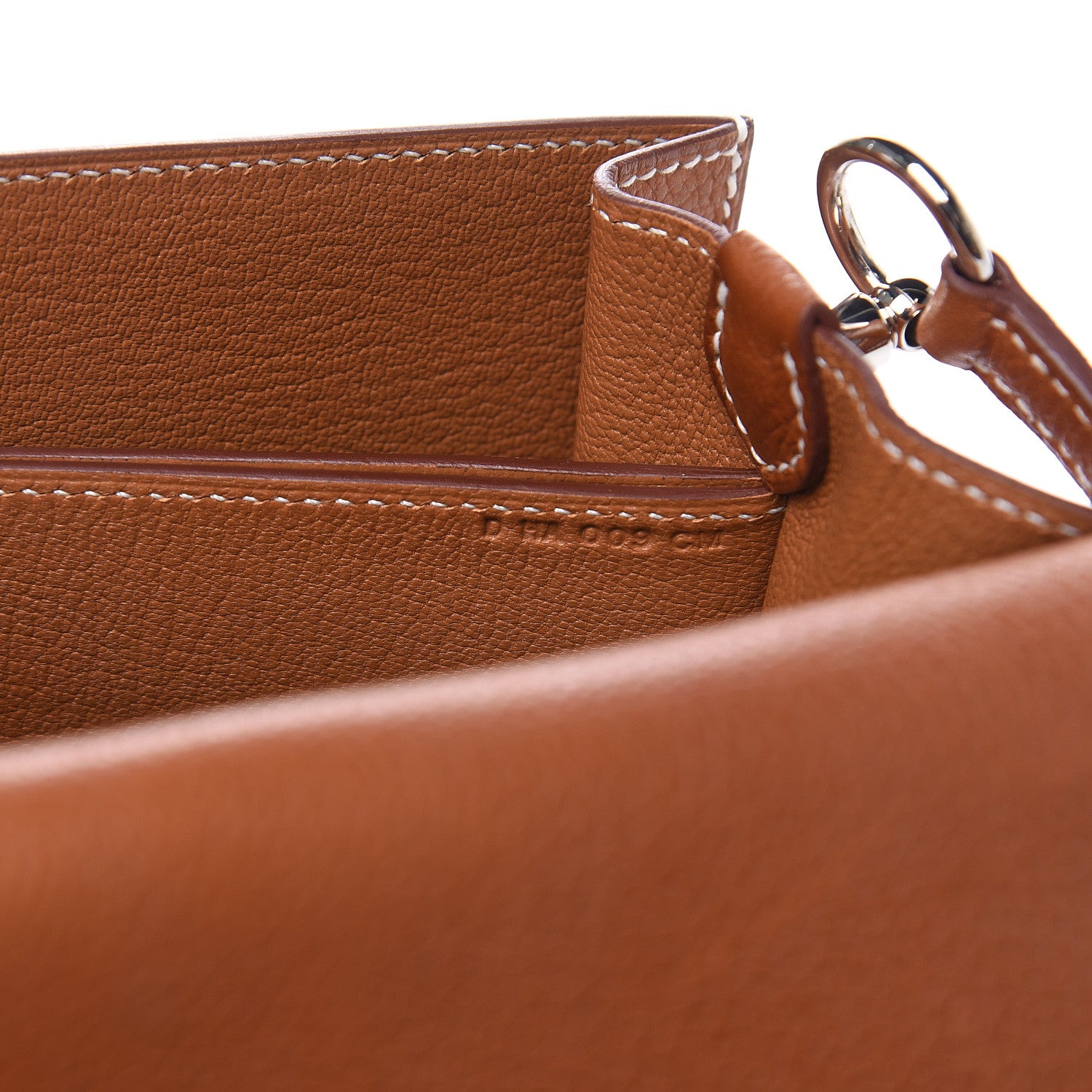Hermes Barenia Faubourg Mini Sac Roulis Fauve 7 of 14