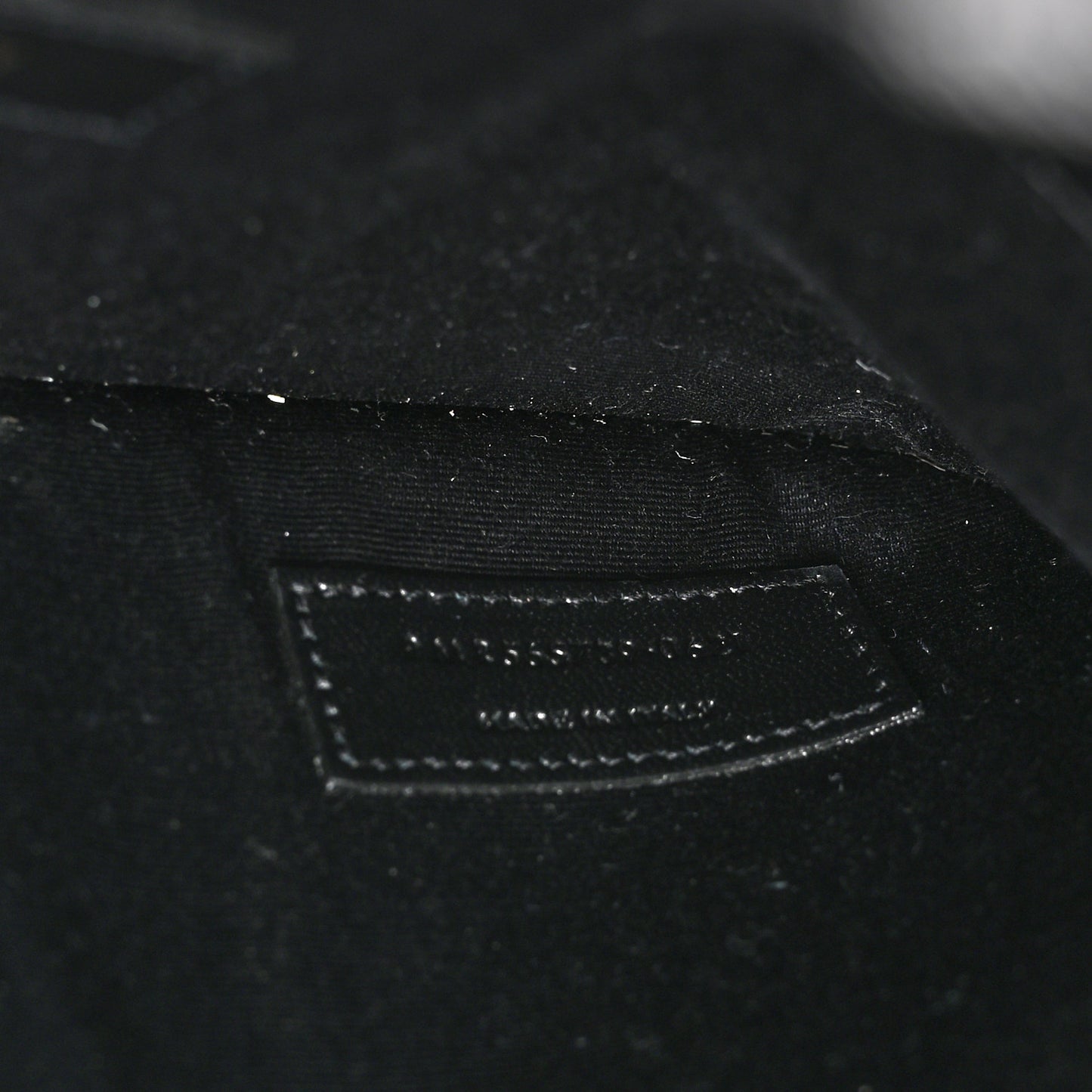 Grain De Poudre Uptown Pouch Black
