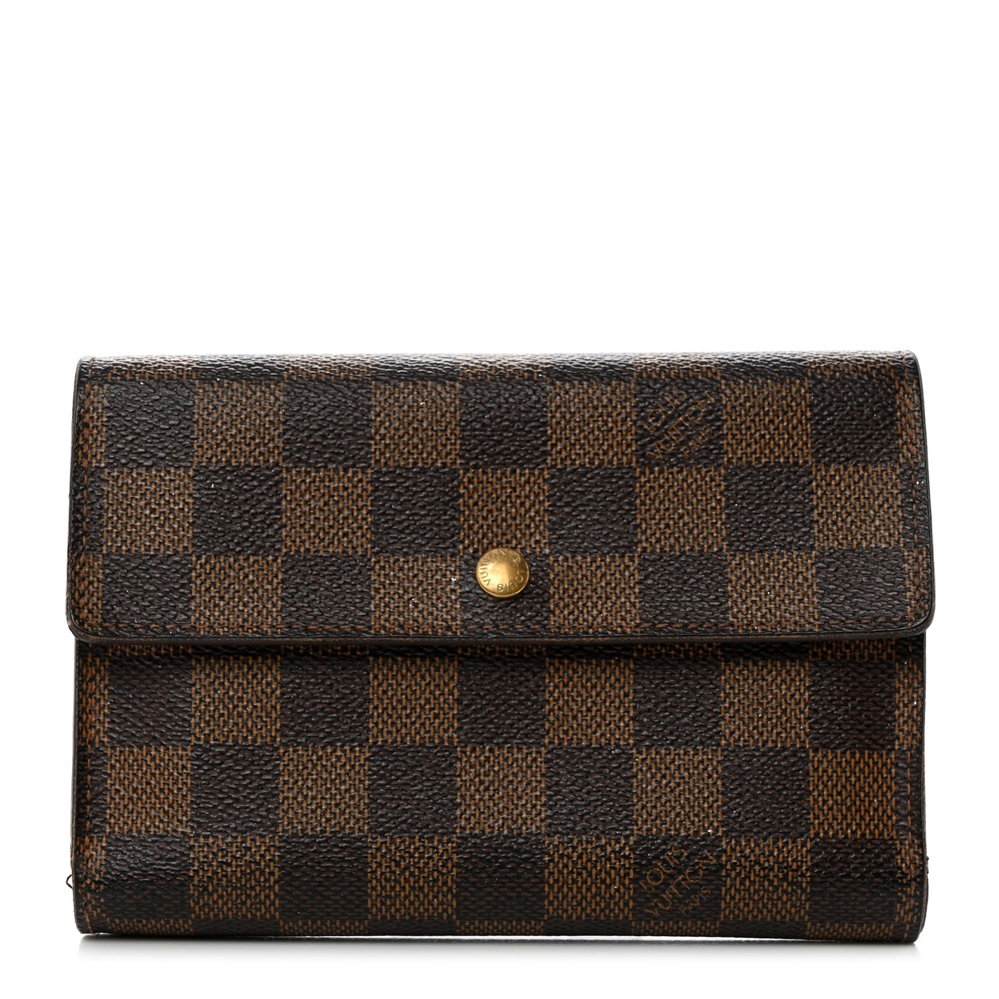 Damier Ebene Porte Tresor Etui Papier Wallet
