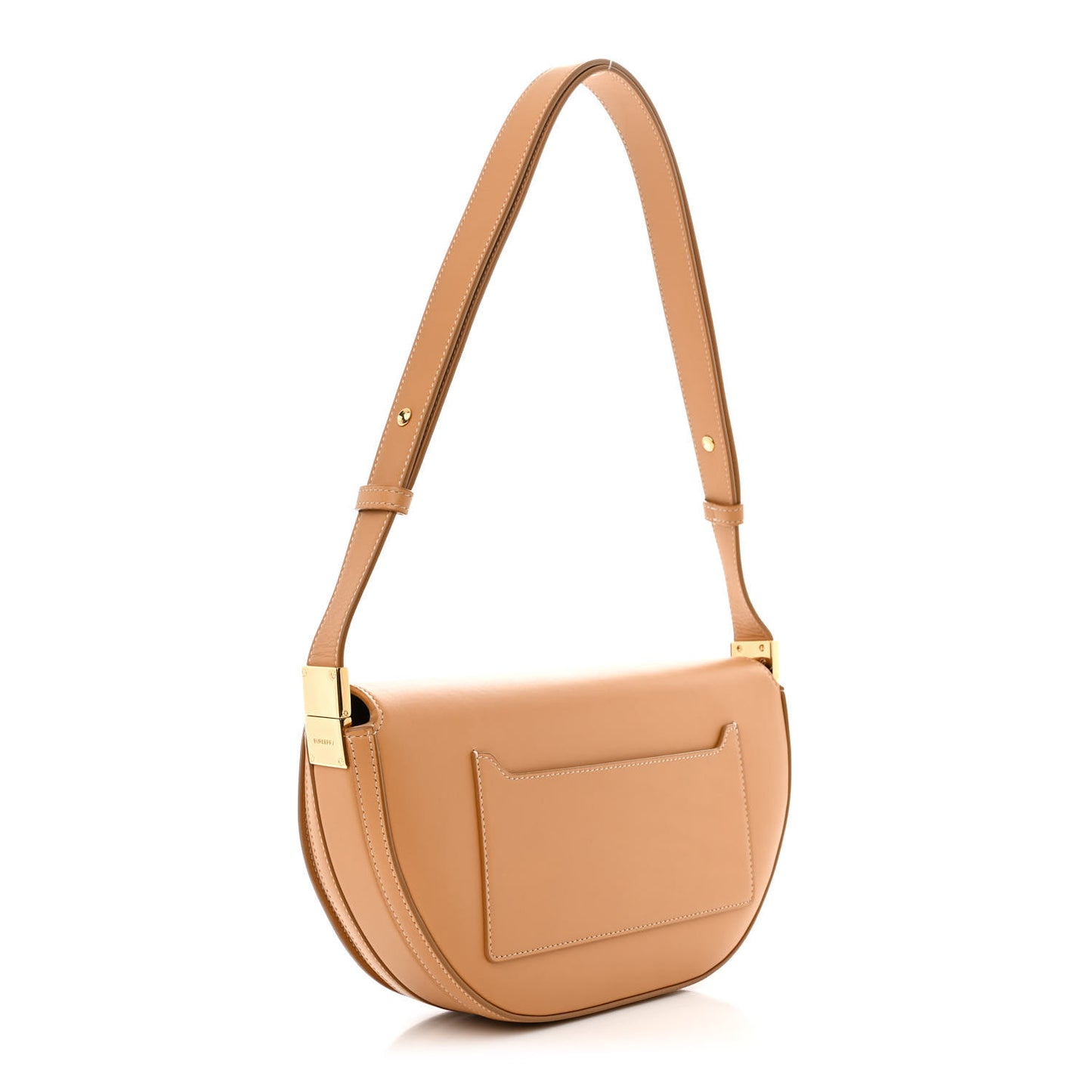 Calfskin Small Olympia Shoulder Bag Warm Sand
