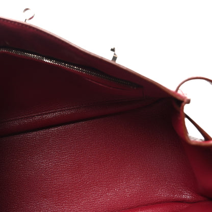 Hermes Taurillon Clemence Jypsiere 28 Rubis 5 of 12