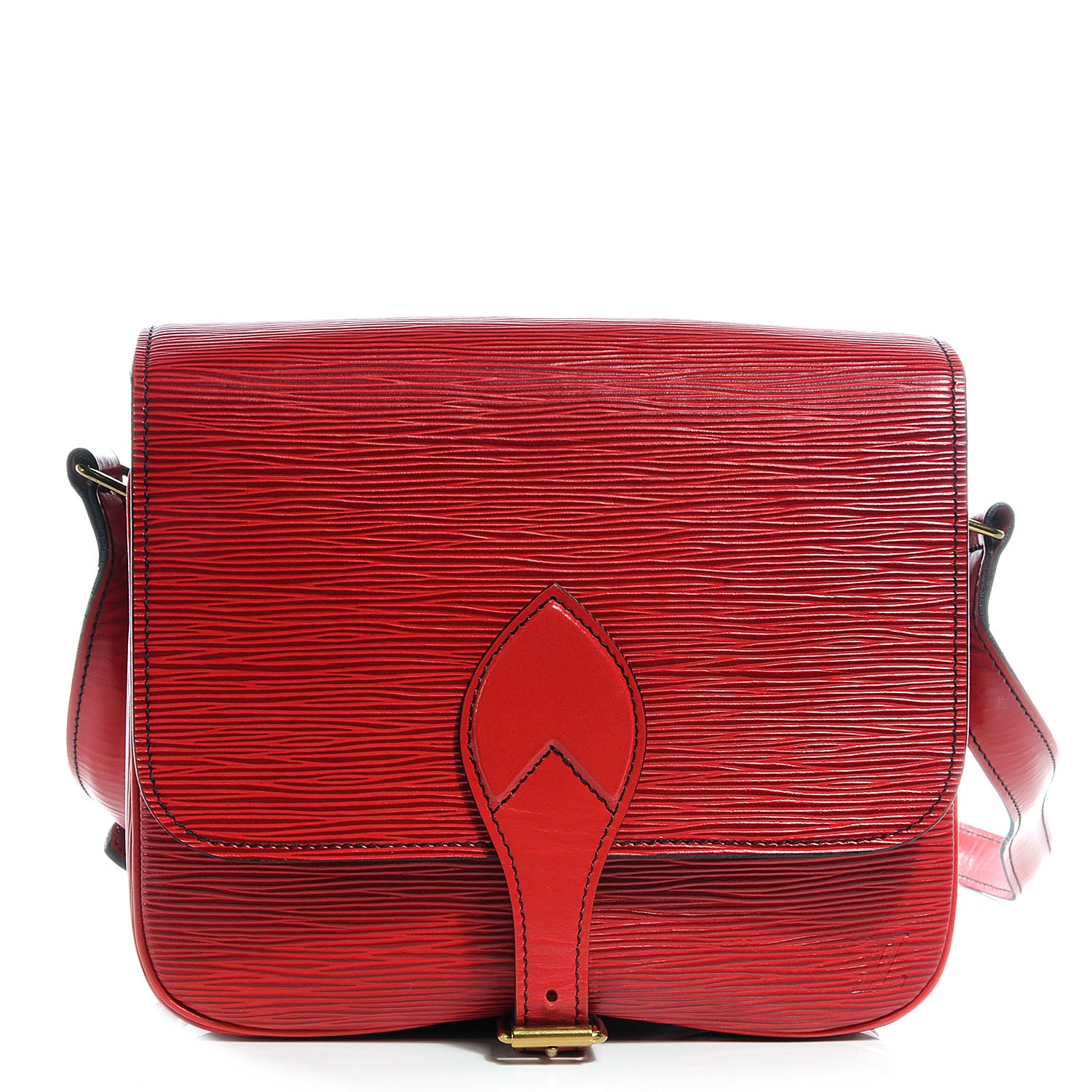 Louis Vuitton Epi Cartouchiere MM Rouge 1 of 7