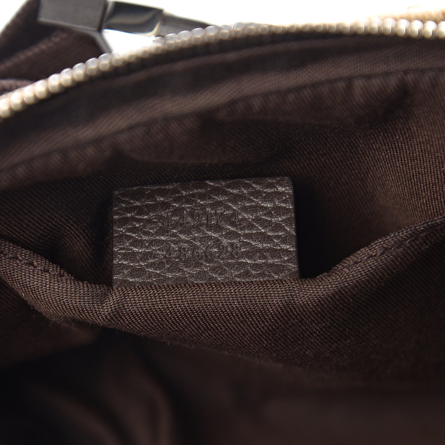 Monogram Belt Bag Dark Brown