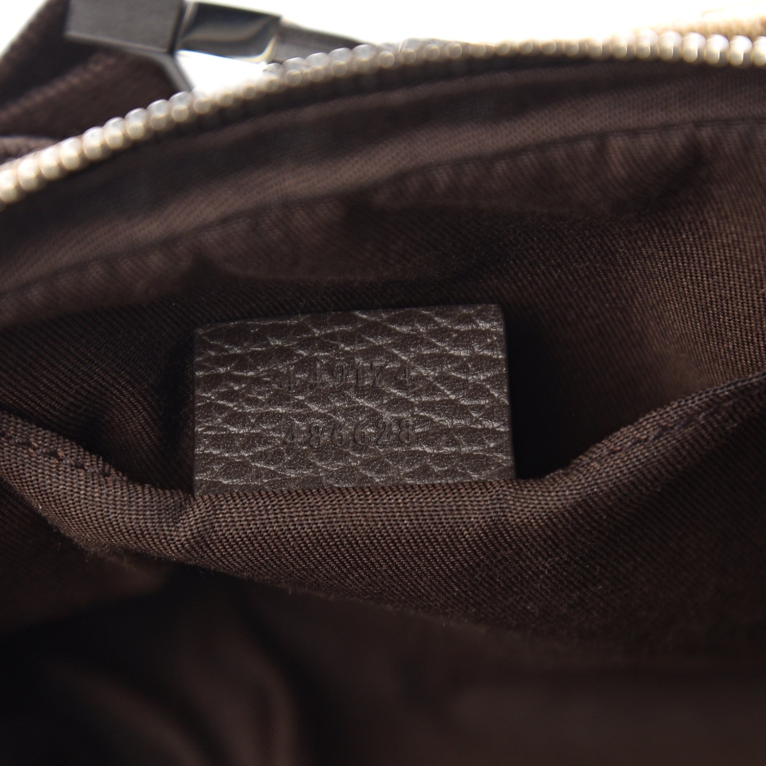 Gucci Monogram Belt Bag Dark Brown 6 of 9