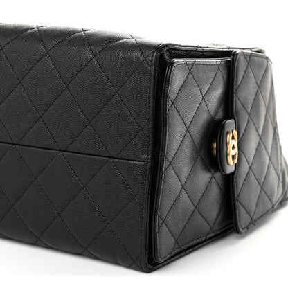Chanel Caviar Quilted Medium Chanel 25 Handbag Black 11 of 11