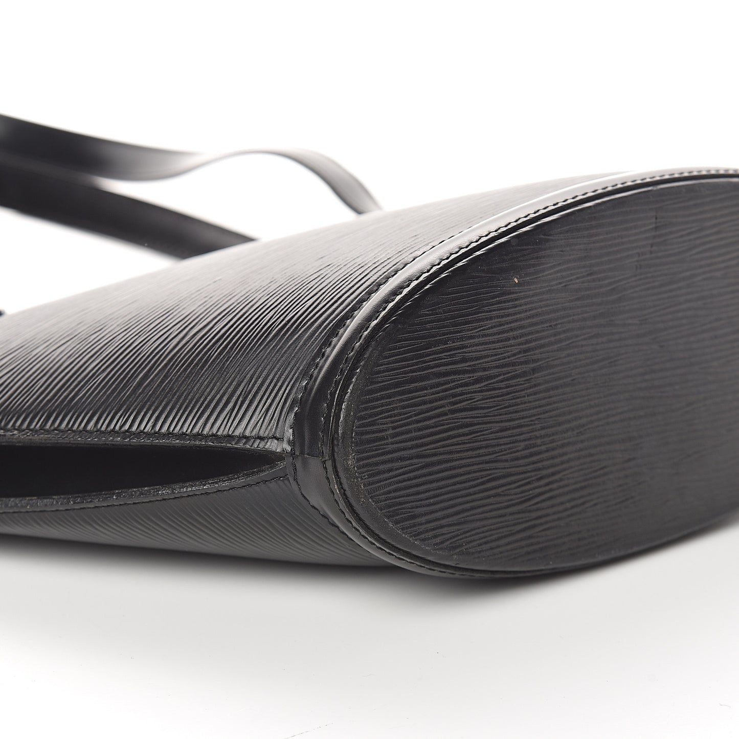Epi Saint Jacques PM Long Straps Black