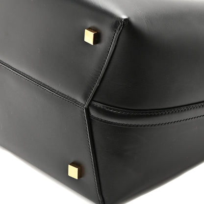 Saint Laurent Smooth Shiny Calfskin Monogram Le 37 Bucket Bag Black 10 of 10