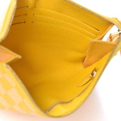 Louis Vuitton Damier Couleurs Element Clutch Mimosa 5 of 11