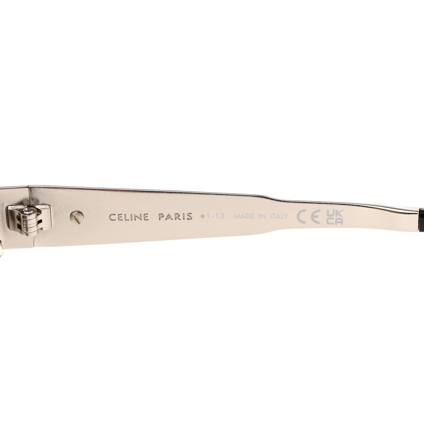 Metal Triomphe 01 Sunglasses CL40235U Silver Black