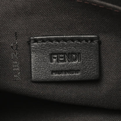 Fendi Vitello Soft F is Fendi Bi-Color FF 1974 Embossed Envelope Wallet On Chain with Pouches Maya Black 7 of 12