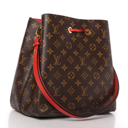 Louis Vuitton Monogram Neonoe MM Coquelicot 3 of 9