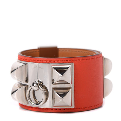 Hermes Swift Collier de Chien CDC Bracelet L Capucine 1 of 5