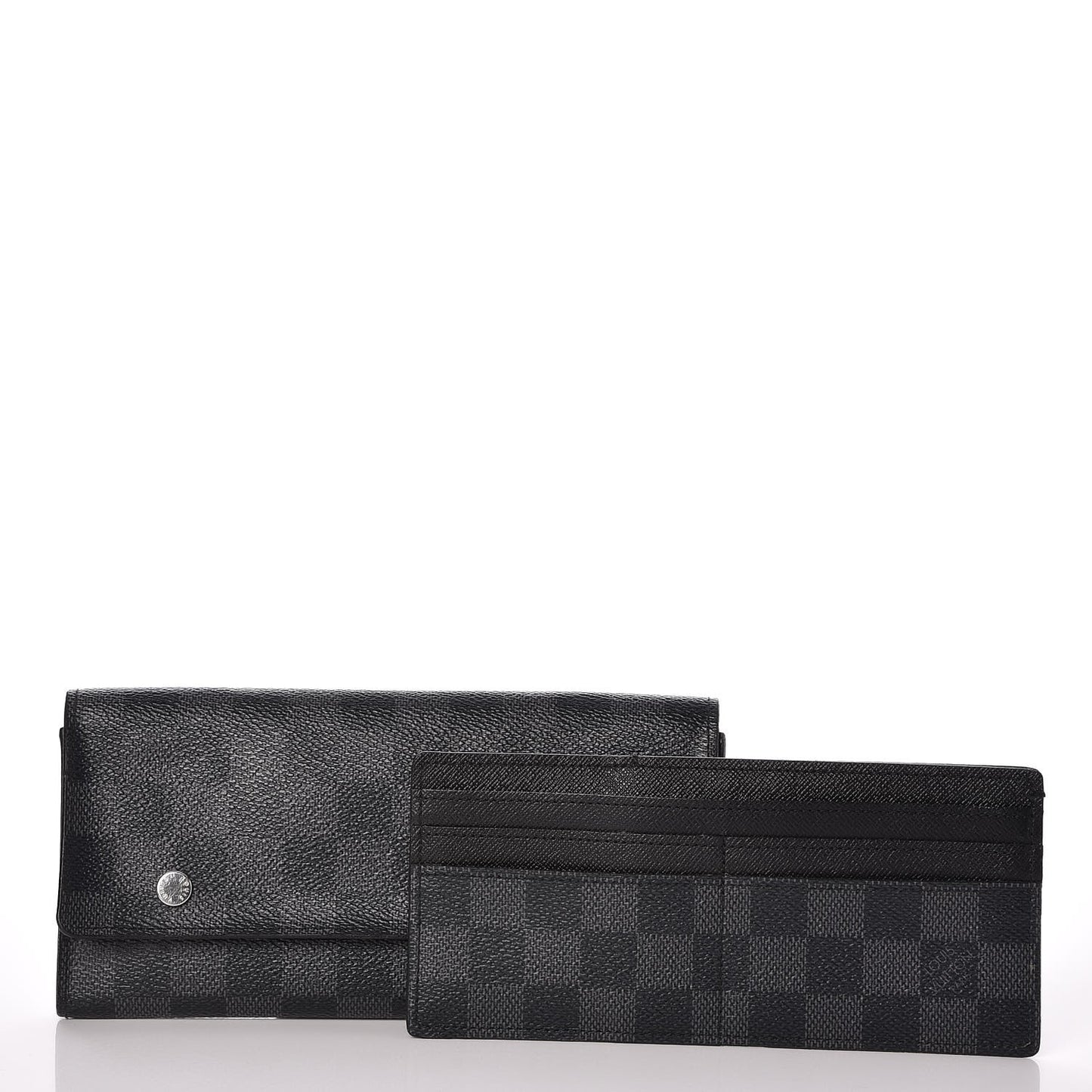 Damier Graphite Portefeuille Long Modulable Wallet