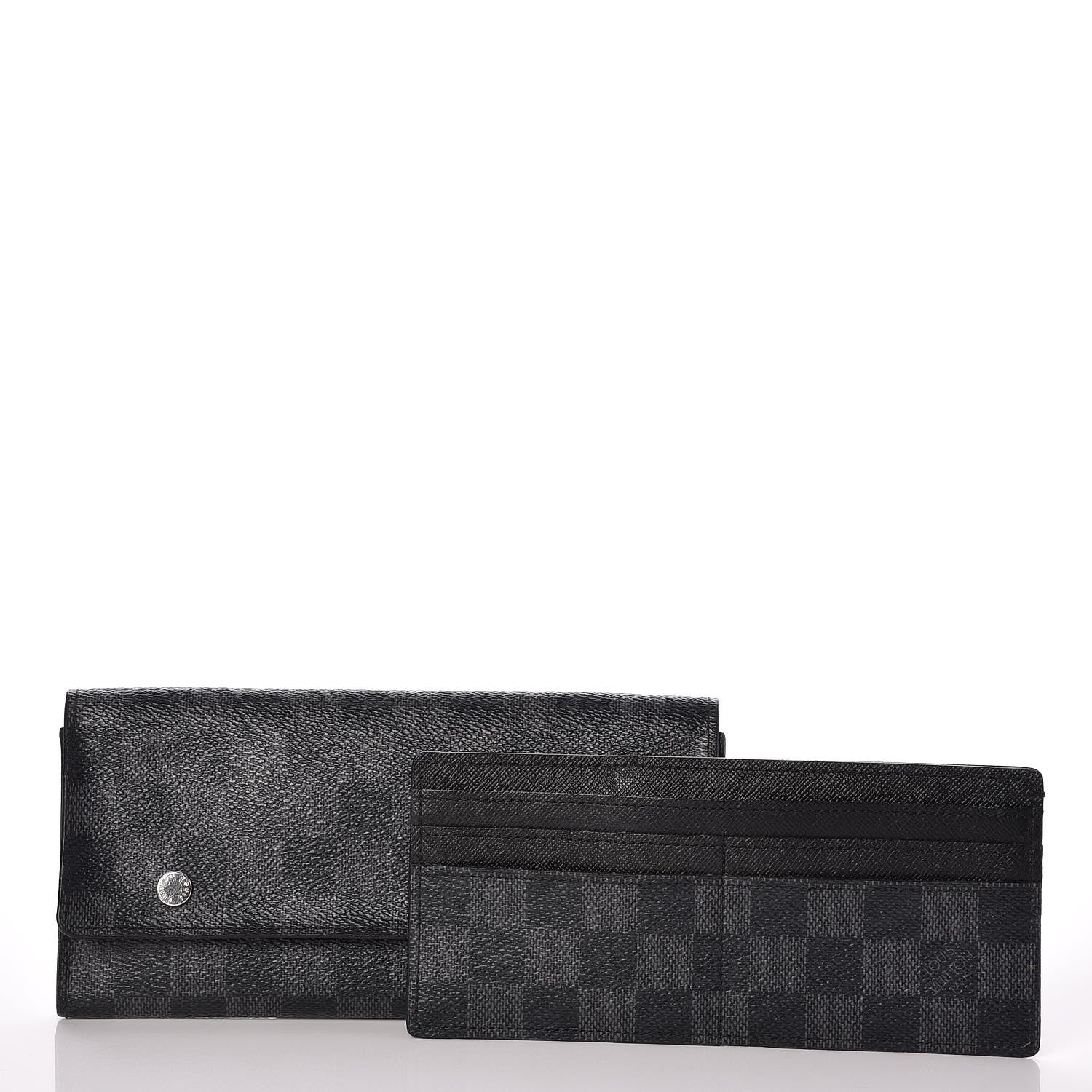 Louis Vuitton Damier Graphite Portefeuille Long Modulable Wallet 7 of 7