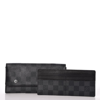 Louis Vuitton Damier Graphite Portefeuille Long Modulable Wallet 7 of 7